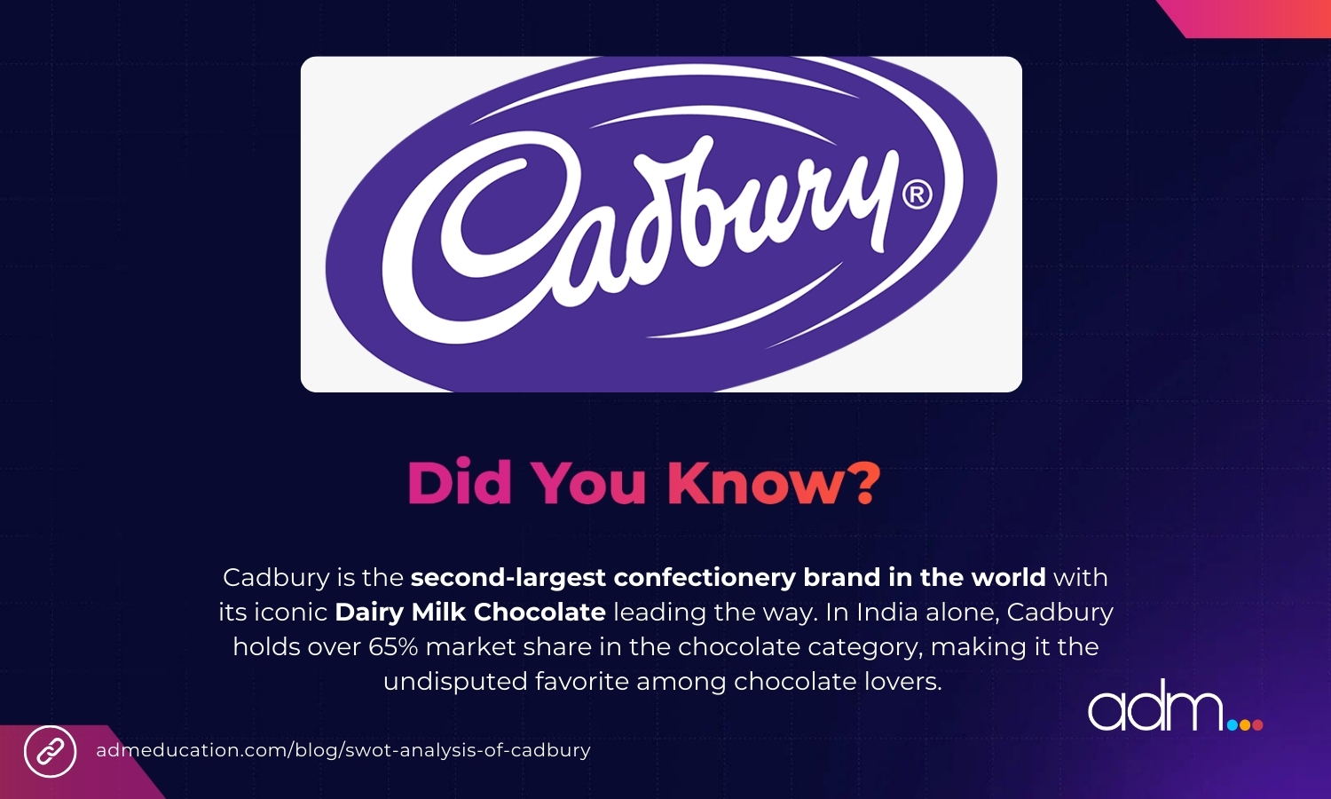SWOT Analysis of Cadbury