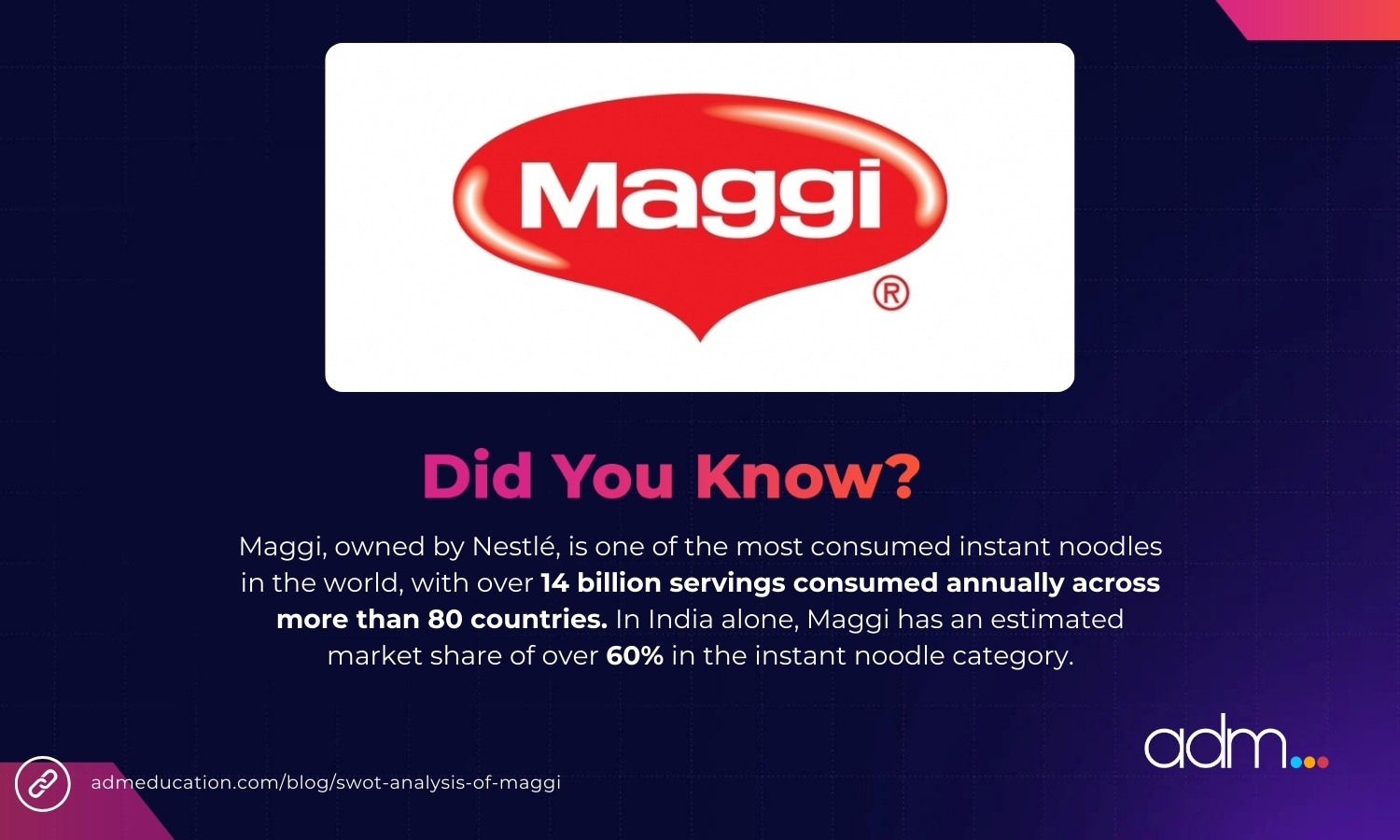SWOT Analysis of Maggi 