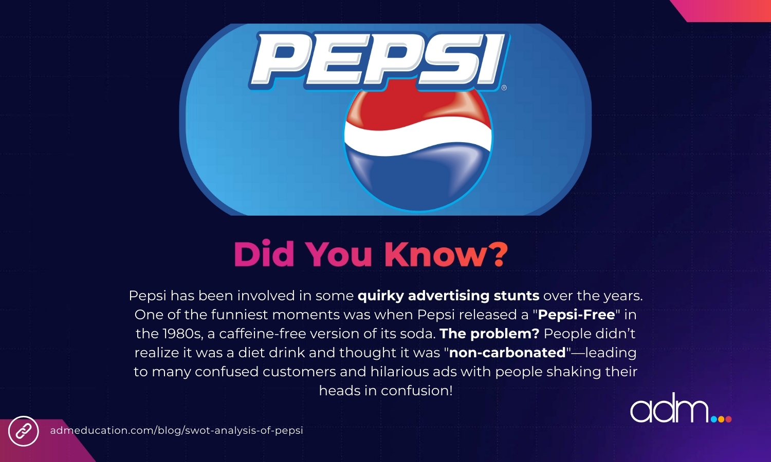 SWOT Analysis of PepsiCo
