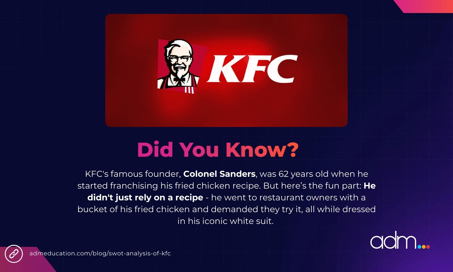 SWOT Analysis of KFC