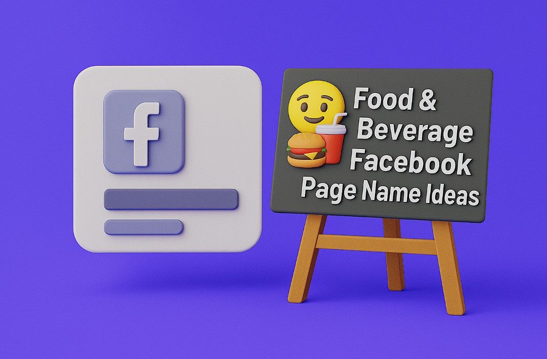Food & Beverage Facebook Page Name Ideas