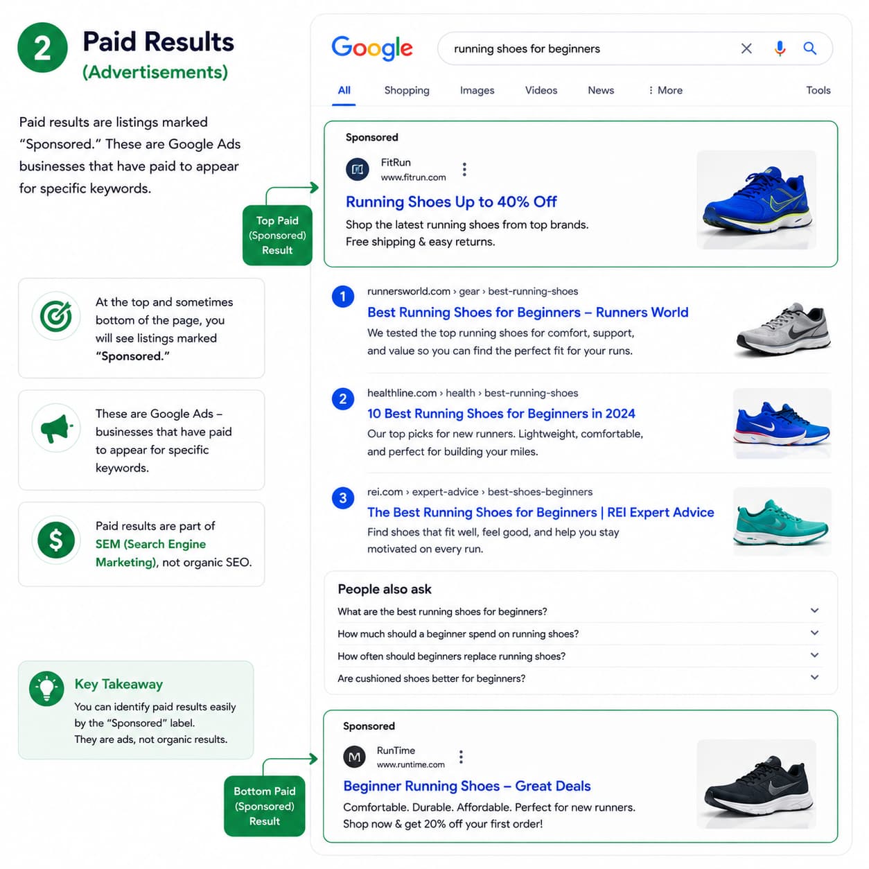 Paid Results (Advertisements)