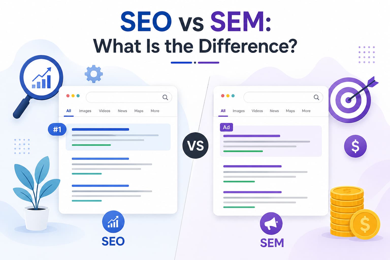 SEO vs SEM