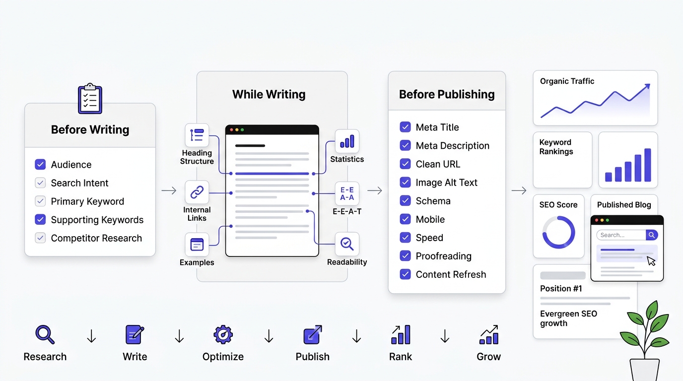 Complete SEO Blog Writing Checklist