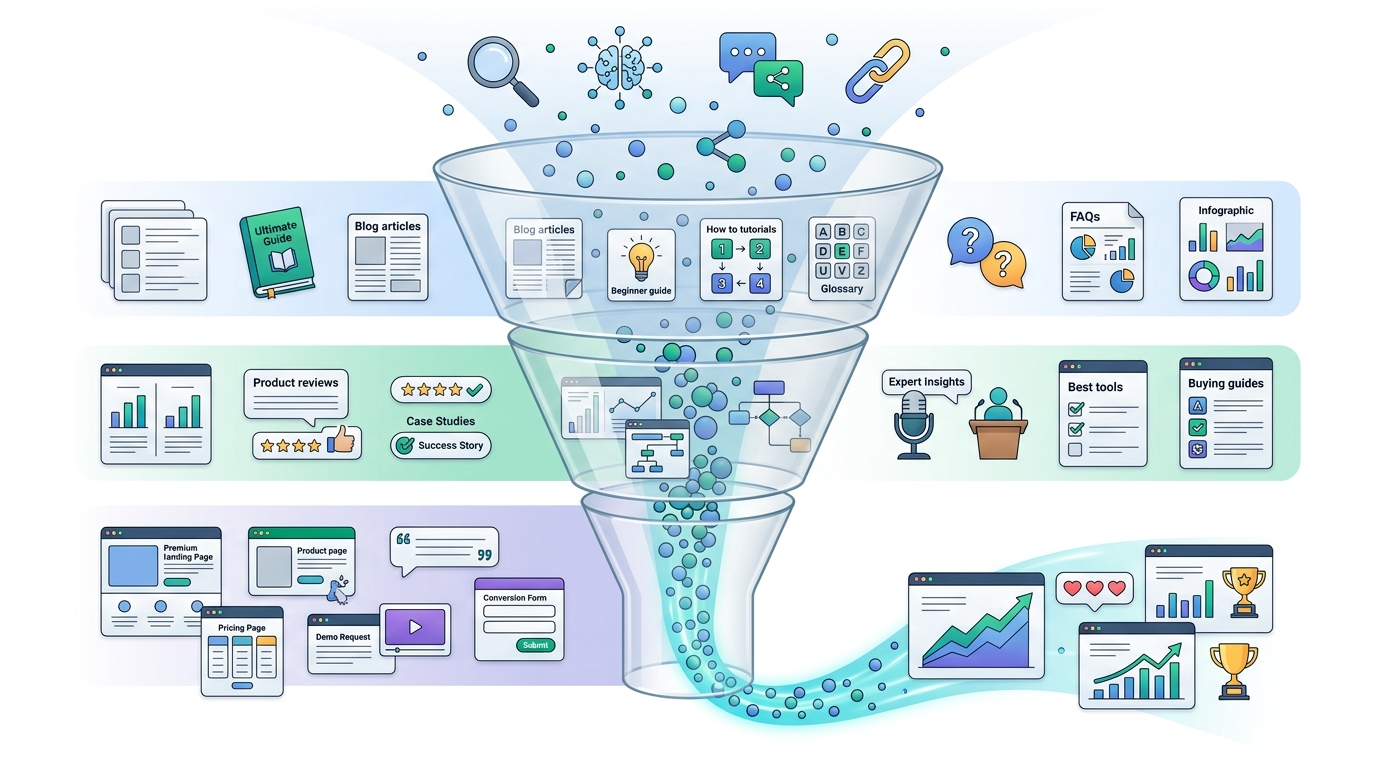 Content Types by Marketing Funnel