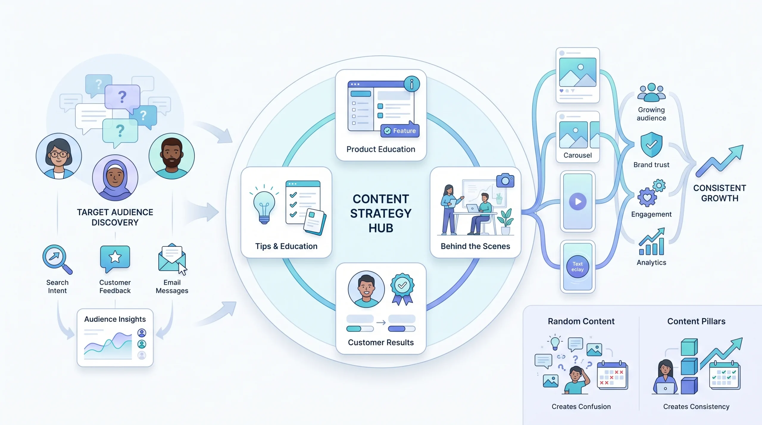 Defining Your Target Audience and Content Pillars