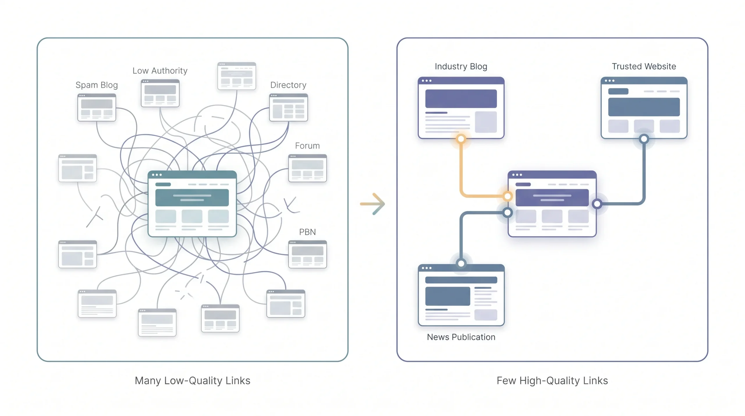 Mistake #7 Ignoring Backlink Quality (Chasing Quantity Instead)