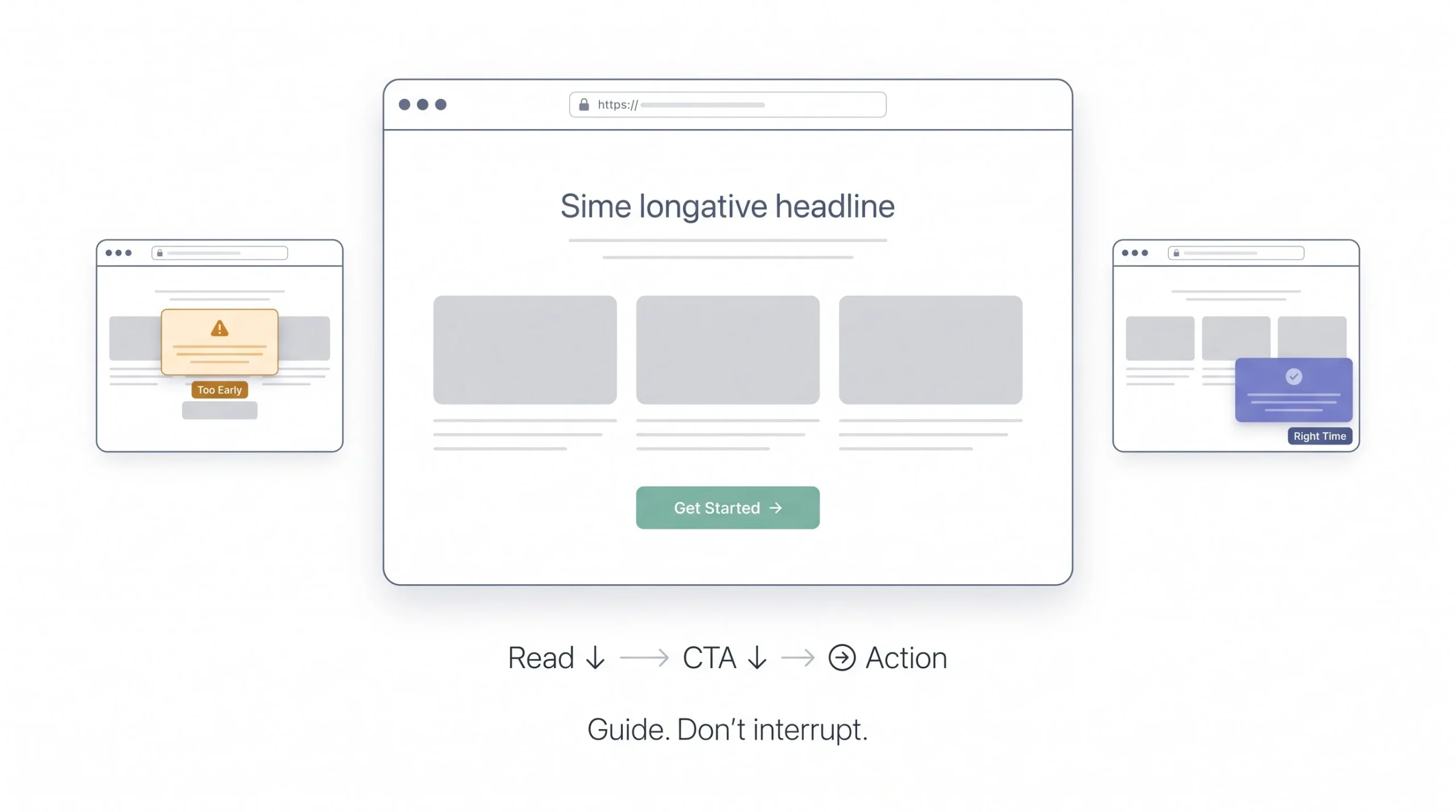 5. Design Clear, Non-Intrusive CTAs