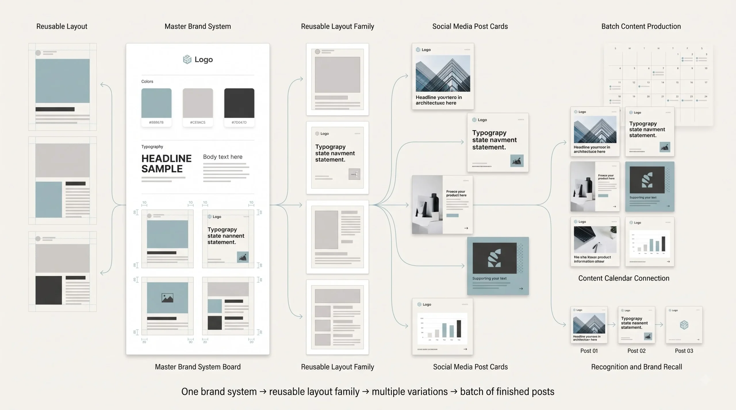Building a Repeatable Design System (Not Just One-Off Posts)