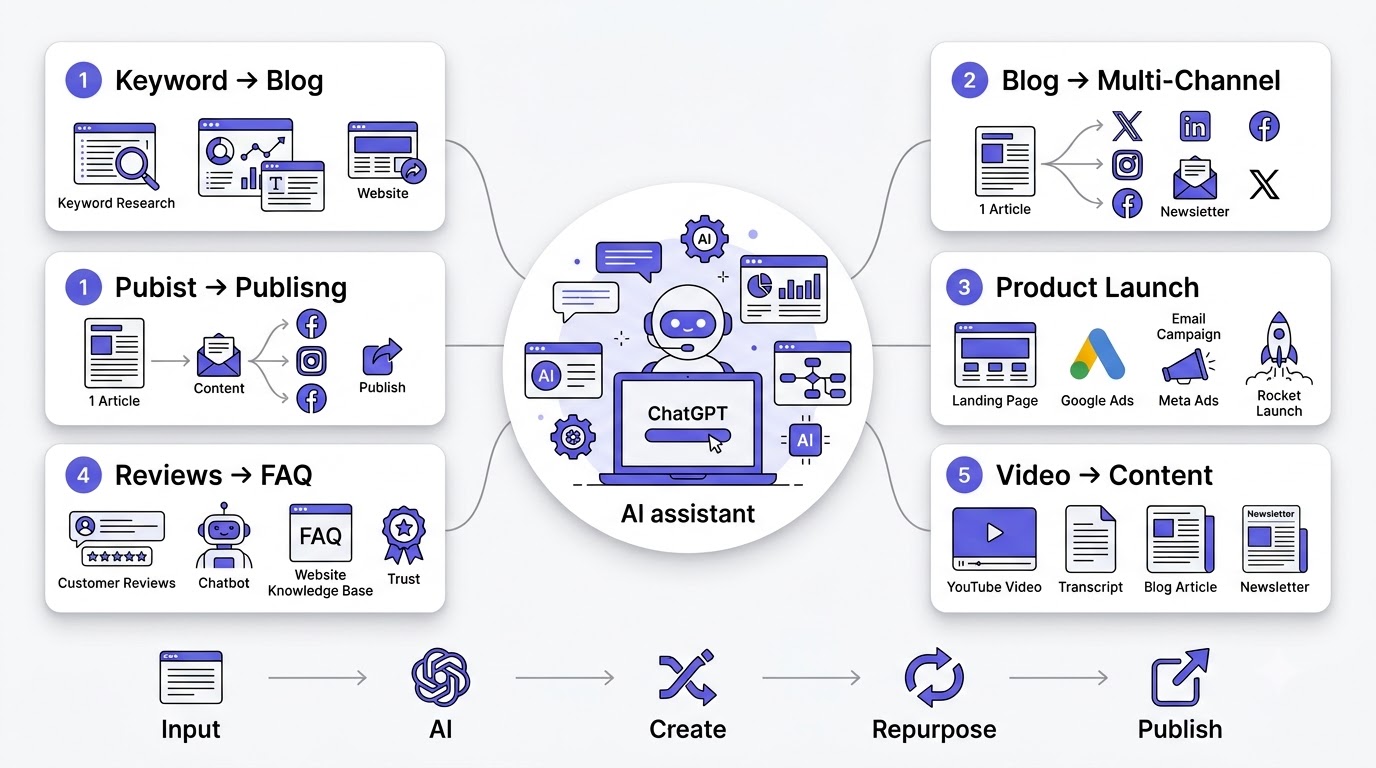ChatGPT Marketing Workflows