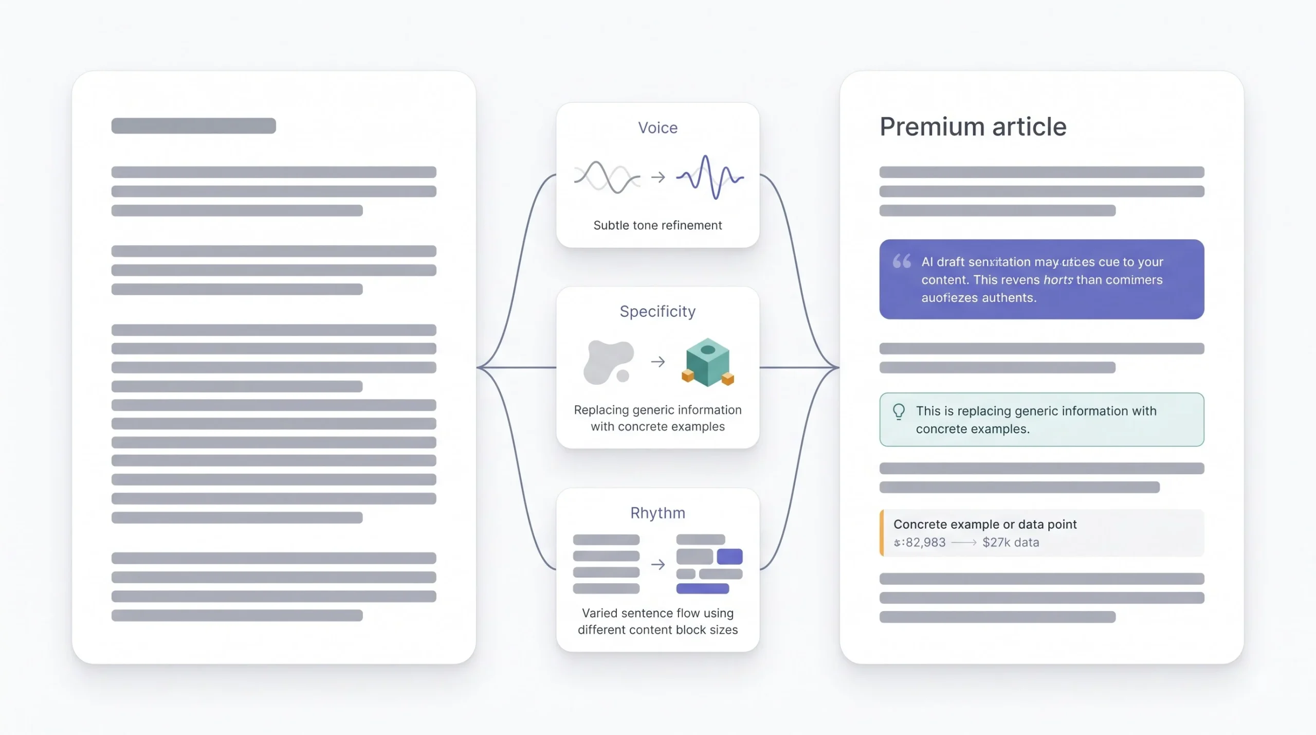 Editing AI Drafts to Sound Human