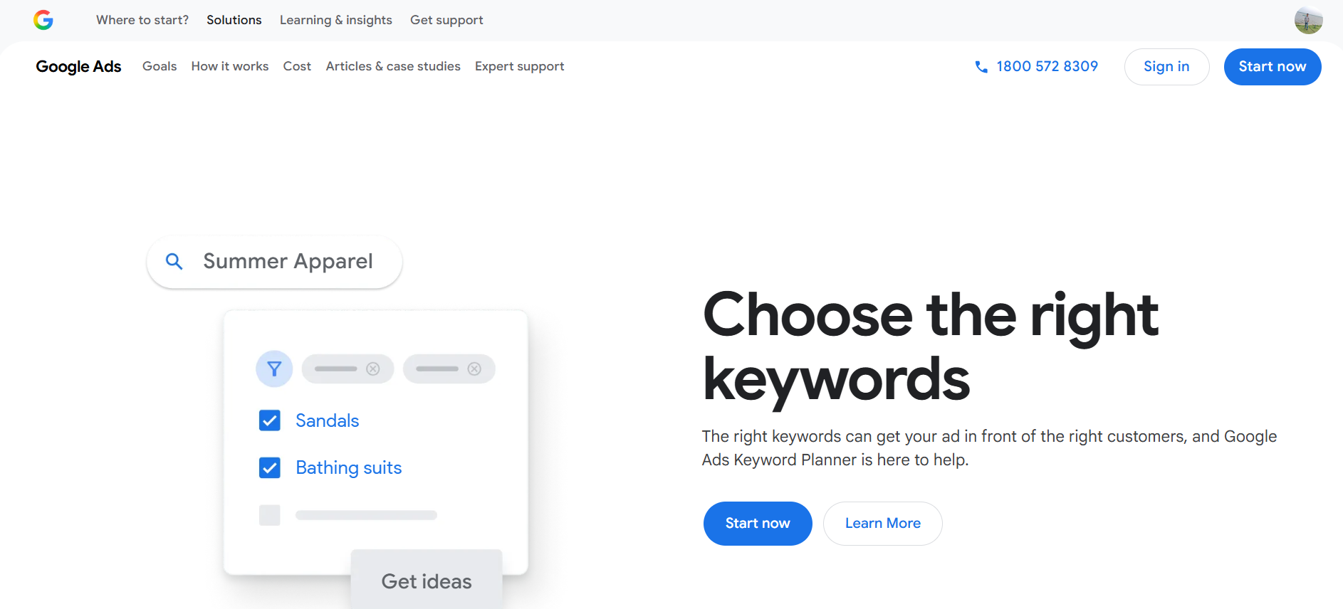 Google Keyword Planner