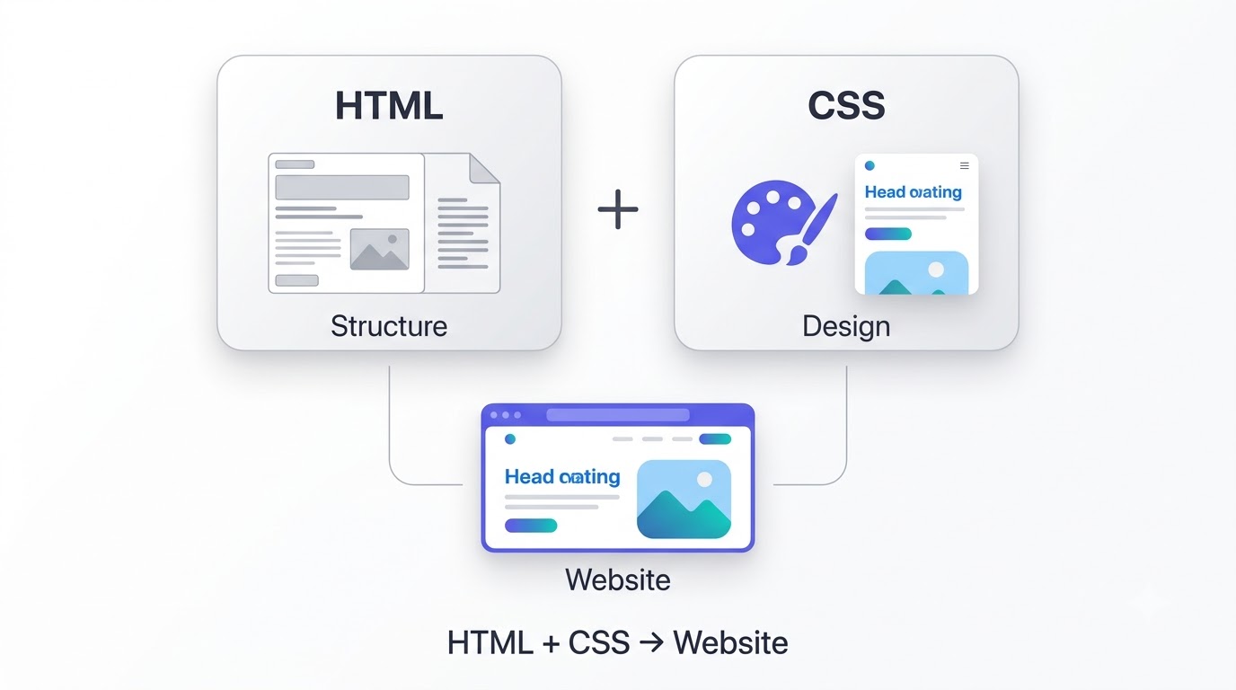 HTML vs CSS What's the Difference