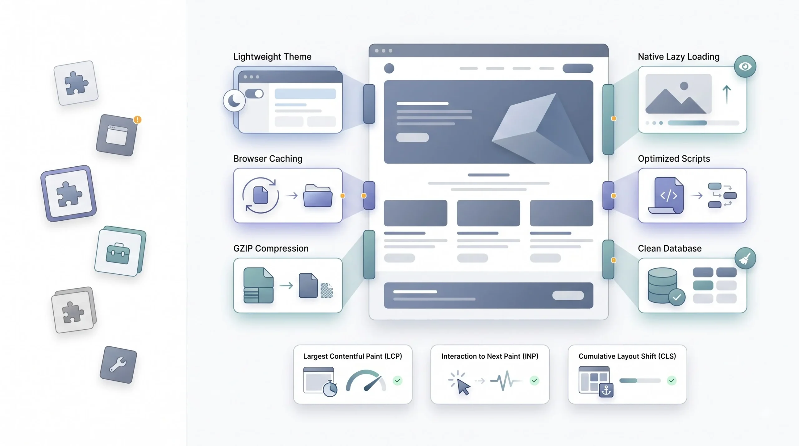 Site Speed and Core Web Vitals Without a Plugin