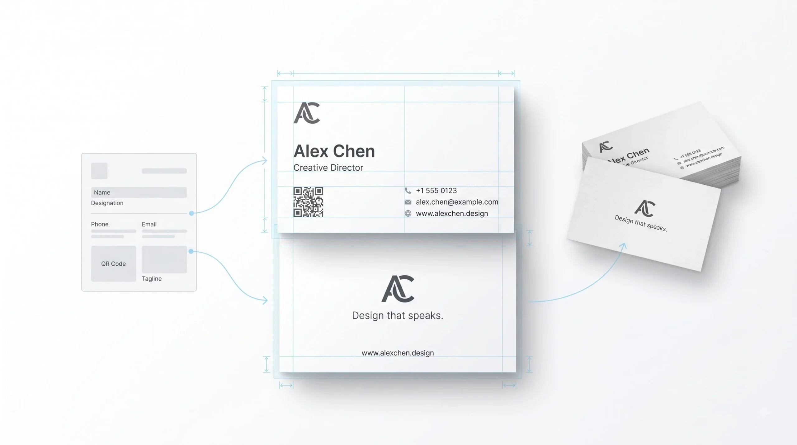 Step-by-Step Designing a Business Card