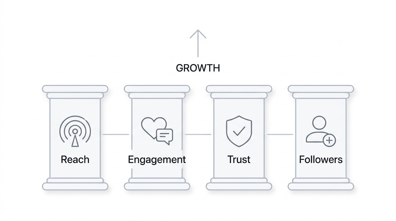The Four Pillars of Instagram Growth