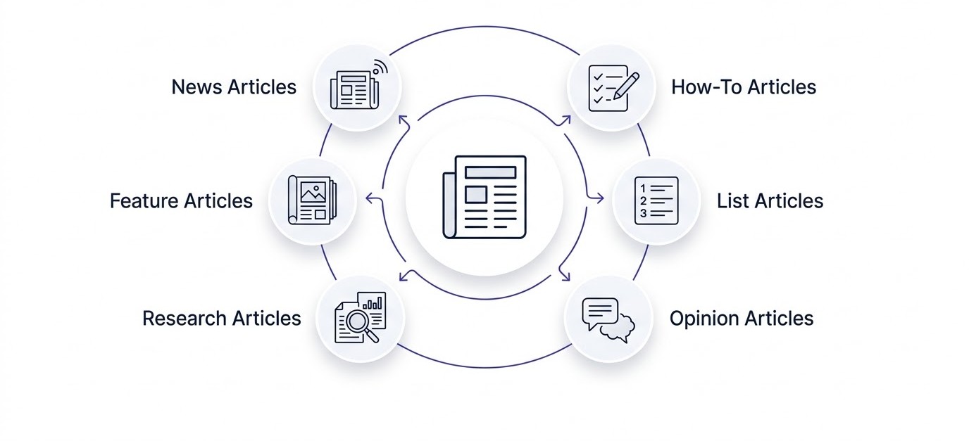 Types of Articles