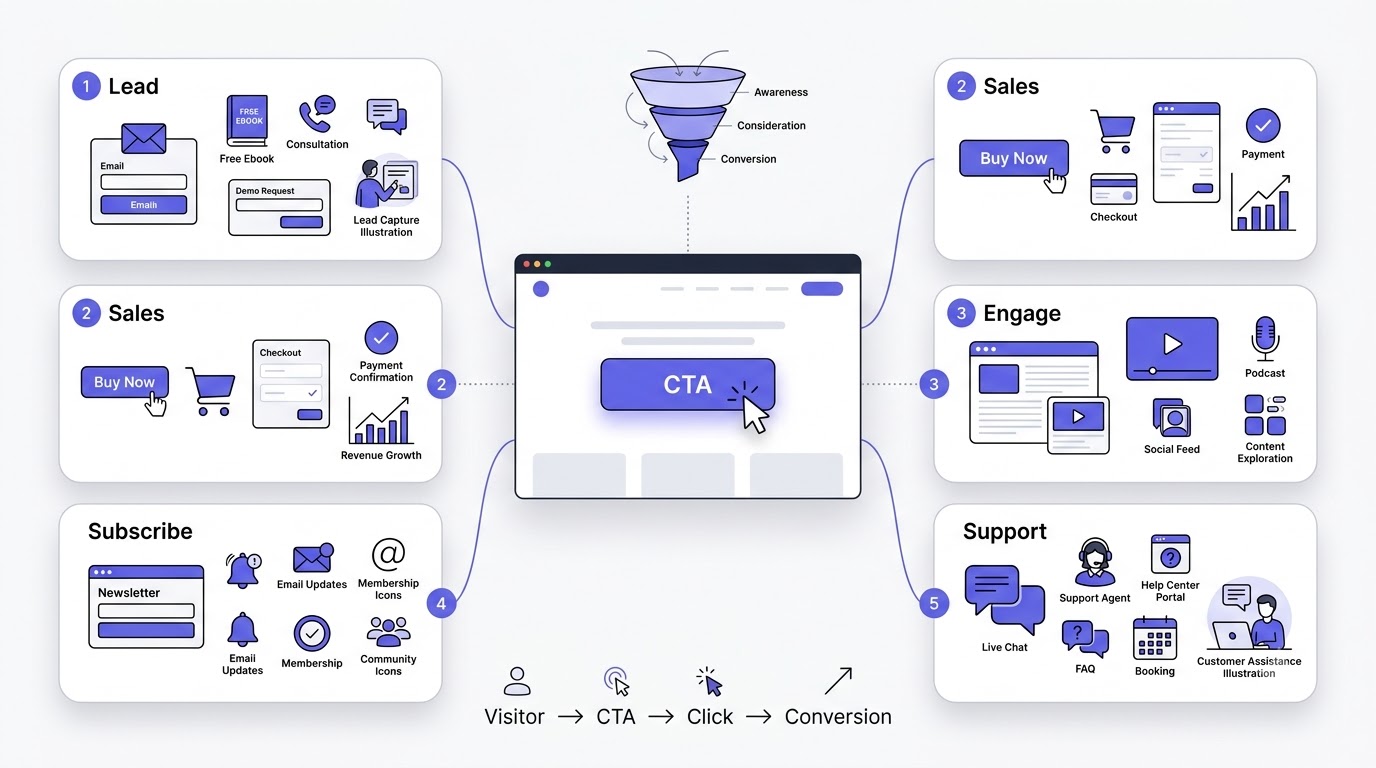 Types of Calls-to-Action