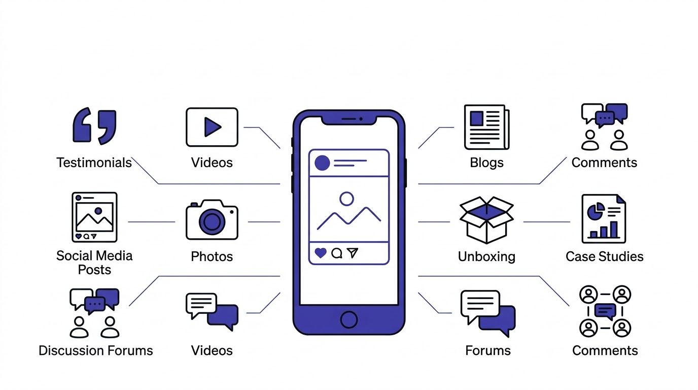 Types of User-Generated Content