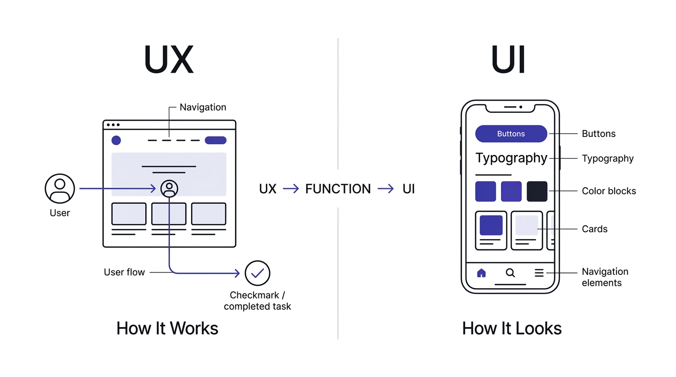 UX Design vs UI Design