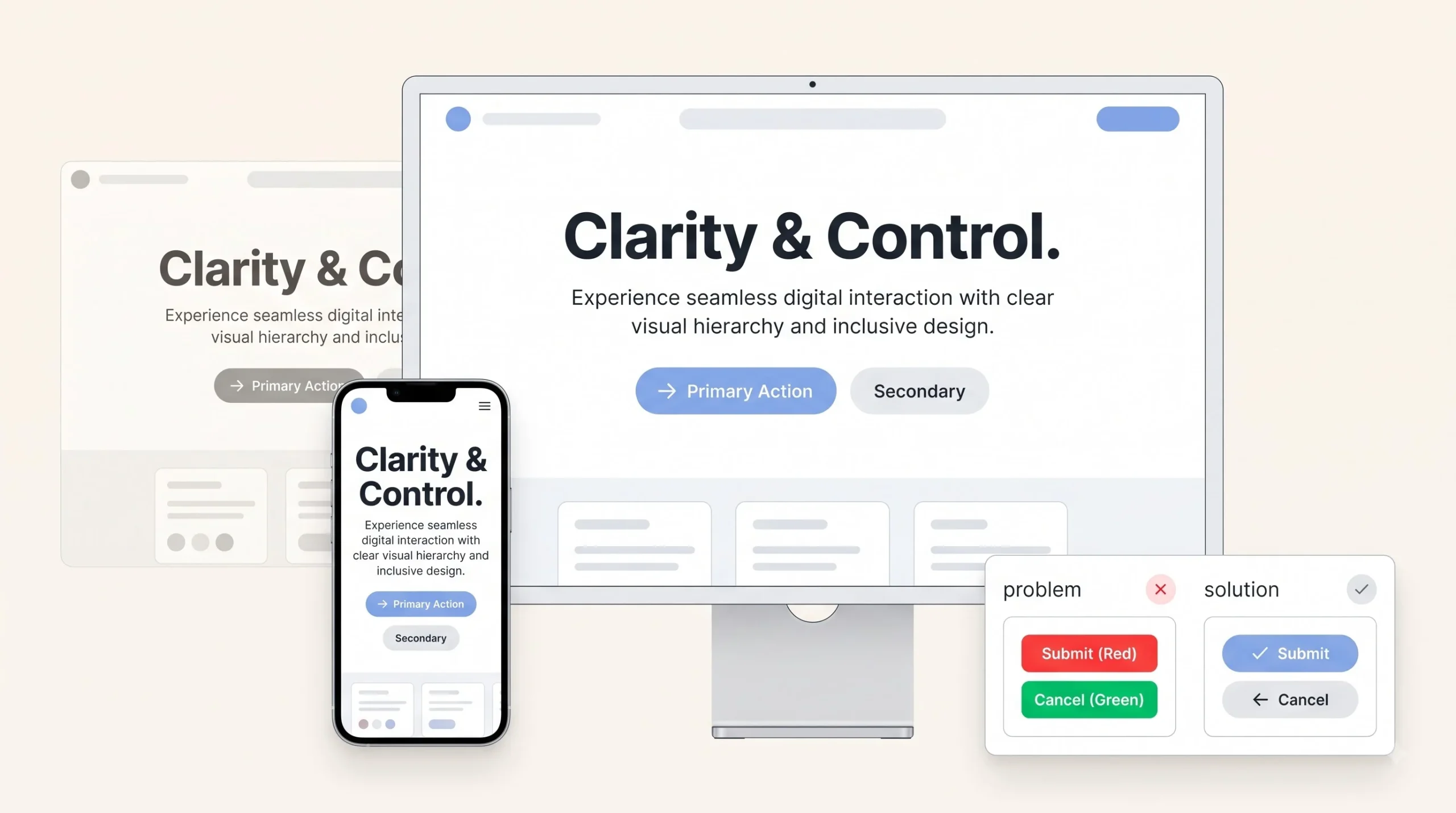 Visual Hierarchy and Accessibility