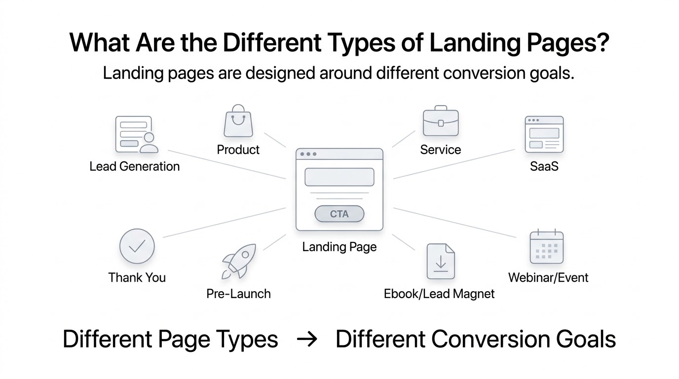 What Are the Different Types of Landing Pages
