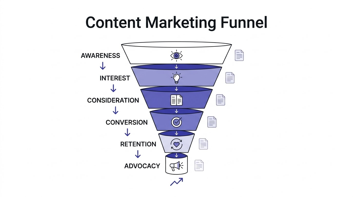 What is the Complete Content Marketing Funnel