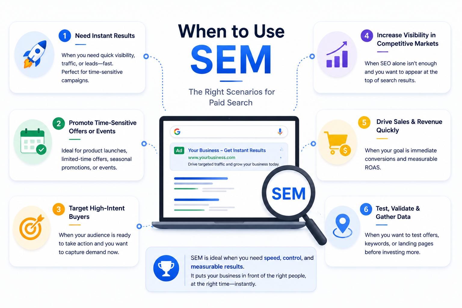 When to use SEM