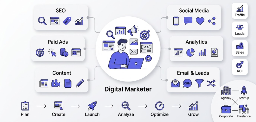 What Does a Digital Marketer Do