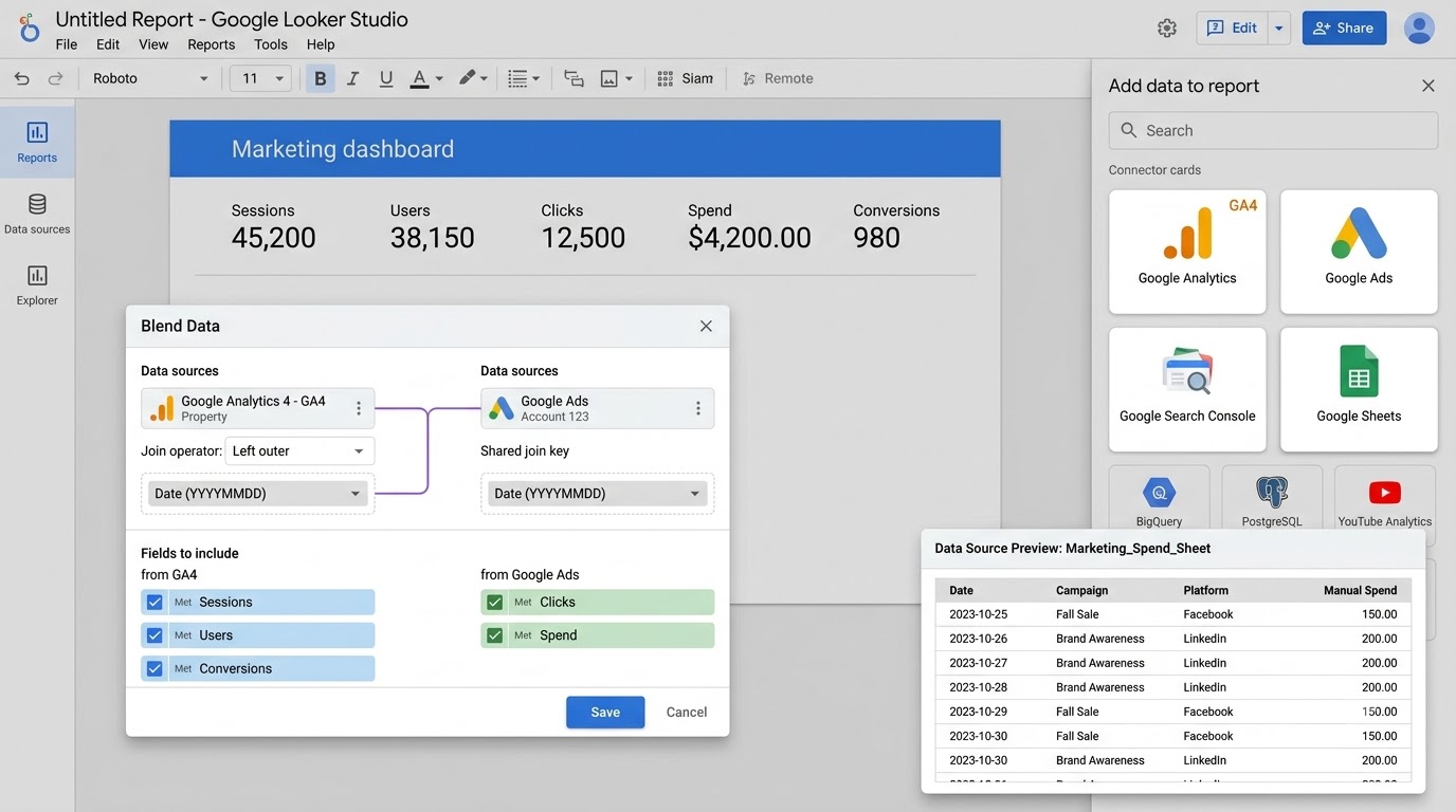 Connecting Data Sources
